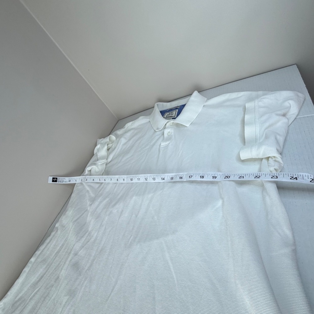 Jos. A Bank White Polo Shirt 1905 New Tradition Men's XXL Preppy Sporty Big - Picture 3 of 8